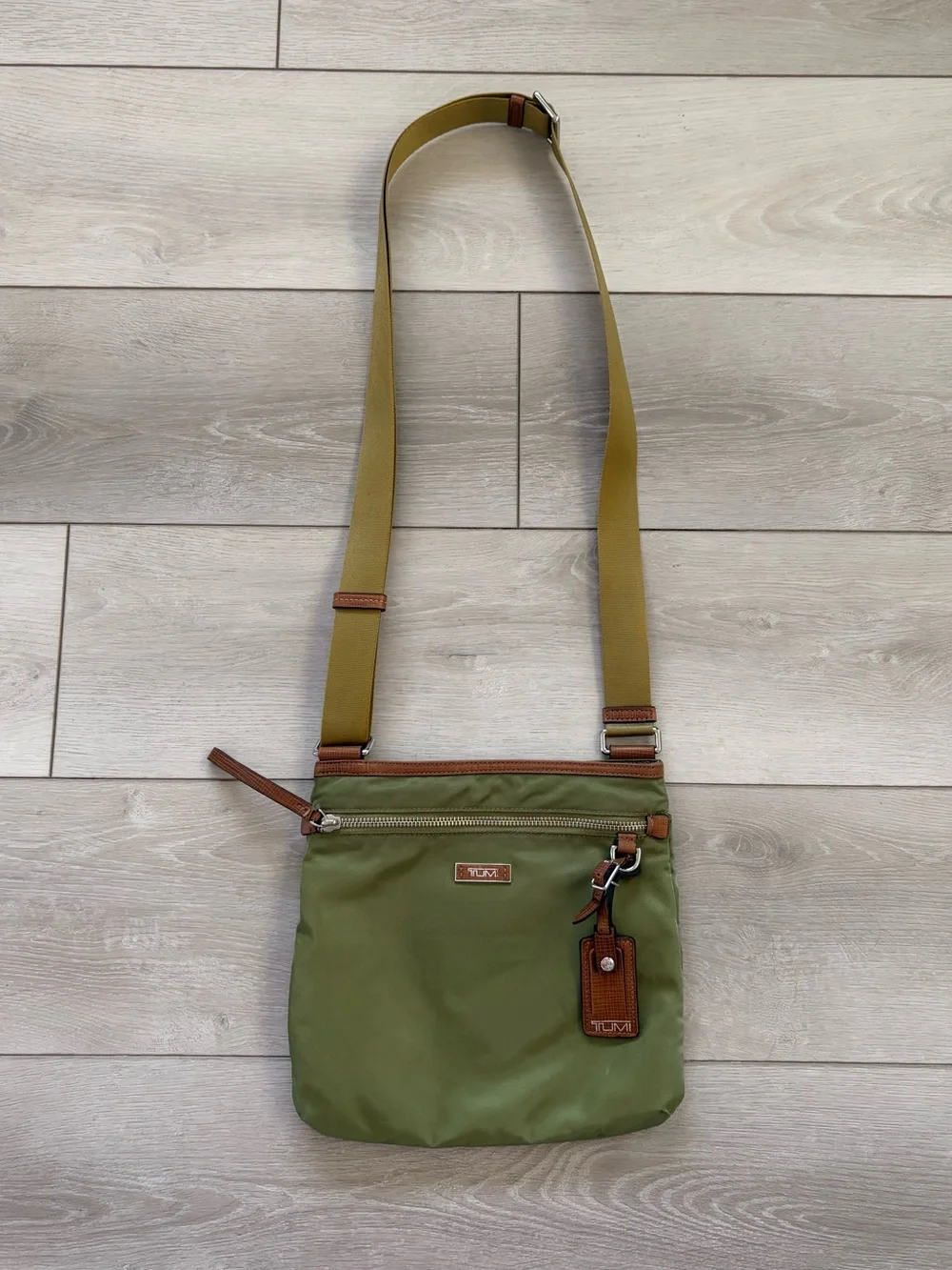 Tumi Voyageur Capri Crossbody Bag with Leather Trim